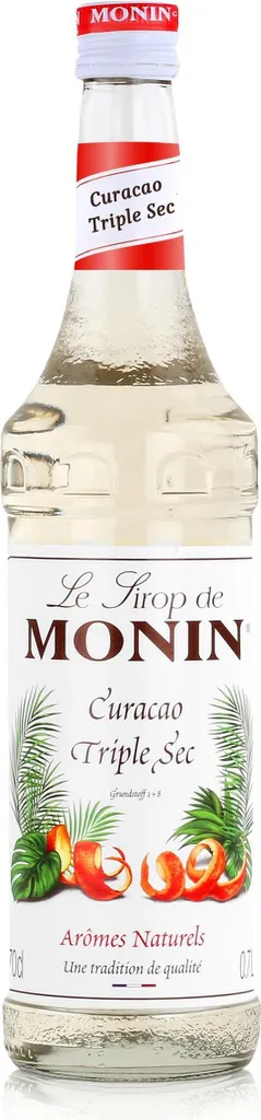 Monin Syrup Curacao Triple Sec 700ml - Cocktails Milkshakes (pack of 1) 700 ml