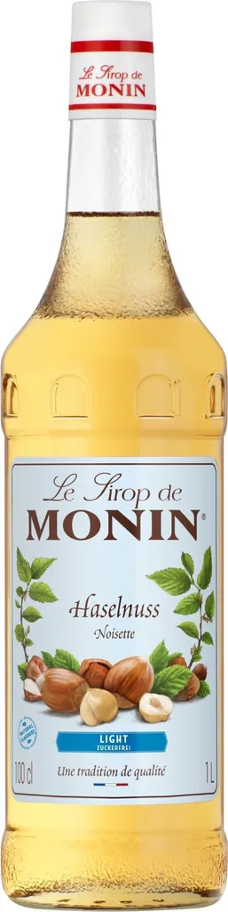 Monin Hazelnut Light Syrup, 1L