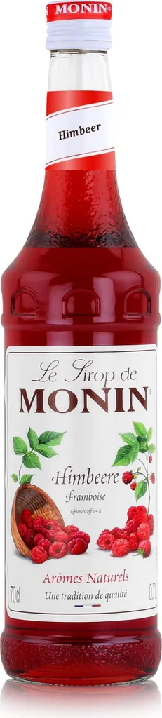 Monin Raspberry Syrup 700ml - Cocktails, Milkshakes, Coffee Syrup (1 Pack) 700 ml
