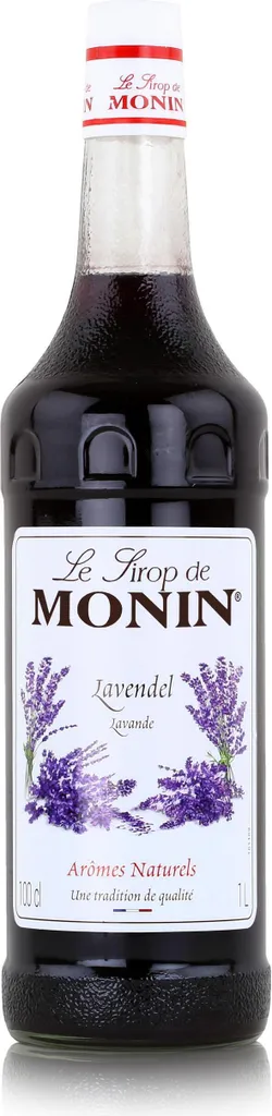 Monin Syrup Lavender 1L - Cocktails Milkshakes Coffee Syrup (1 Pack)