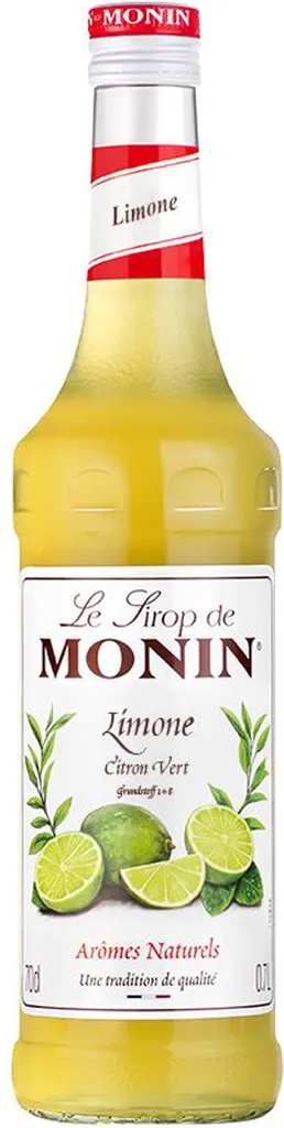 Monin Lemon Syrup 700ml - Cocktails Milkshakes Coffee Syrup (1 Pack)