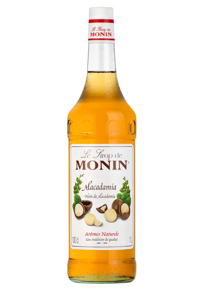 Monin Macadamia Syrup, 1L 1000 ml