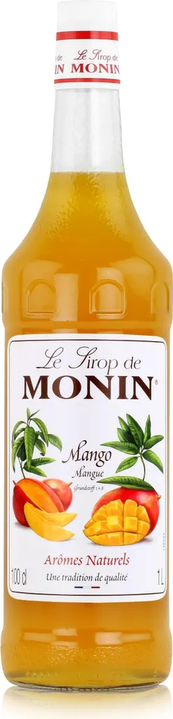 Monin Mango Syrup 1 Liter - Coffee Syrup Cocktail Syrup Dessert Syrup (1 Pack)