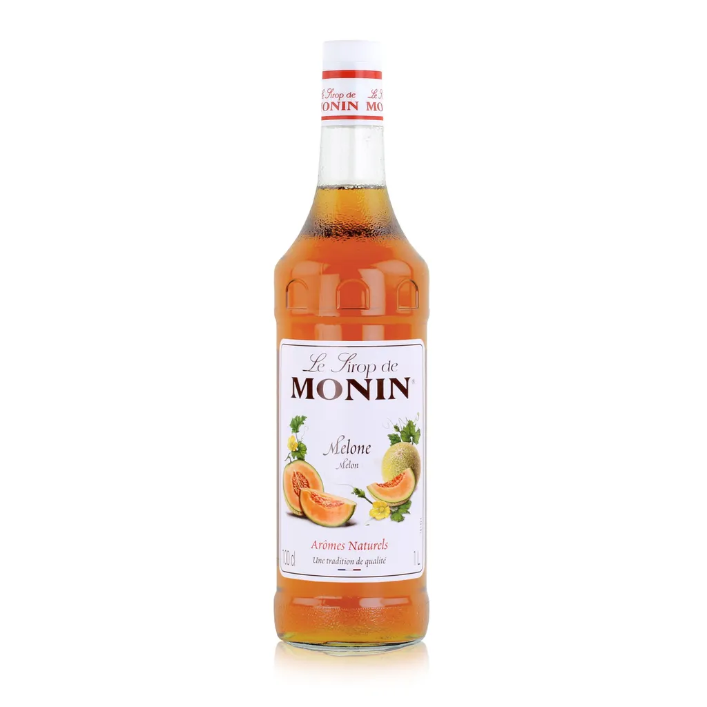 Monin Melon Syrup 1L - Cocktails Milkshakes Coffee Syrup (1 Pack)