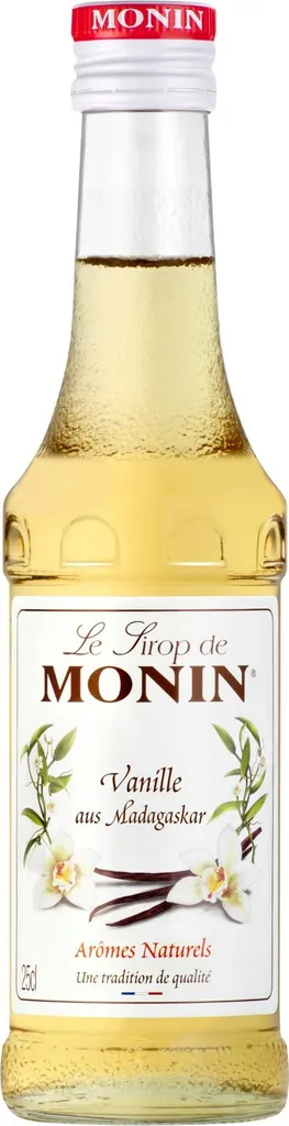 Monin syrup vanilla from Madagascar, 250ml