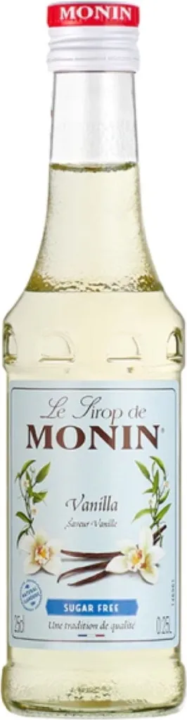 Monin syrup vanilla light, 250ml