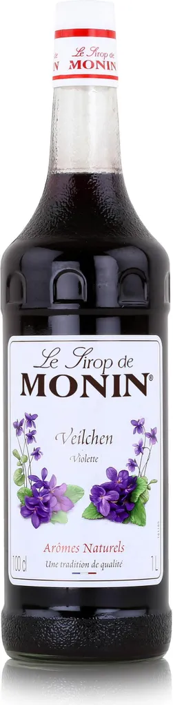 Monin Violet Syrup 1L - Cocktails Milkshakes Coffee Syrup (1 Pack)