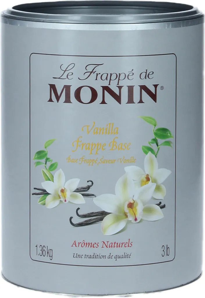 Monin Vanilla Frappé Mix 1.36 kg 1360g