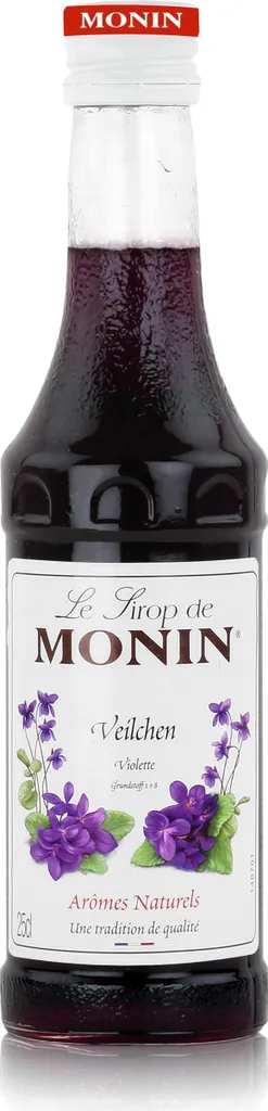 Monin Violet Syrup 250 ml - For cocktails and coffee (1 pack) 250 ml
