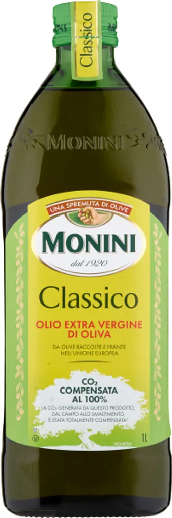 Importhaus Wilms/Impuls Monini Classico Extra Virgin Olive Oil from ripe olives 1000ml
