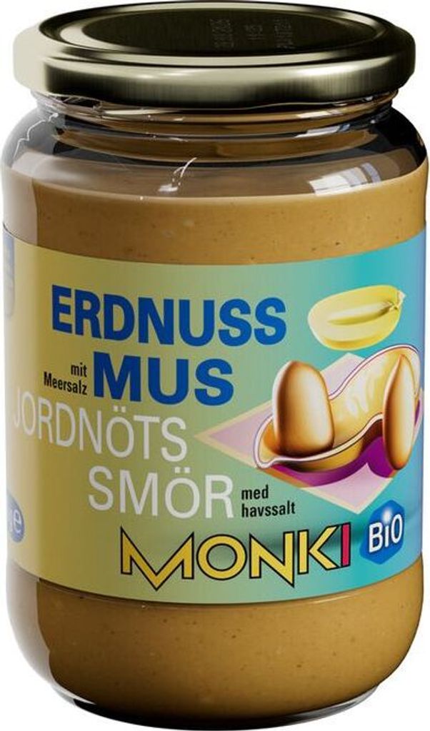 Monki Peanut Butter with Salt -- 650g