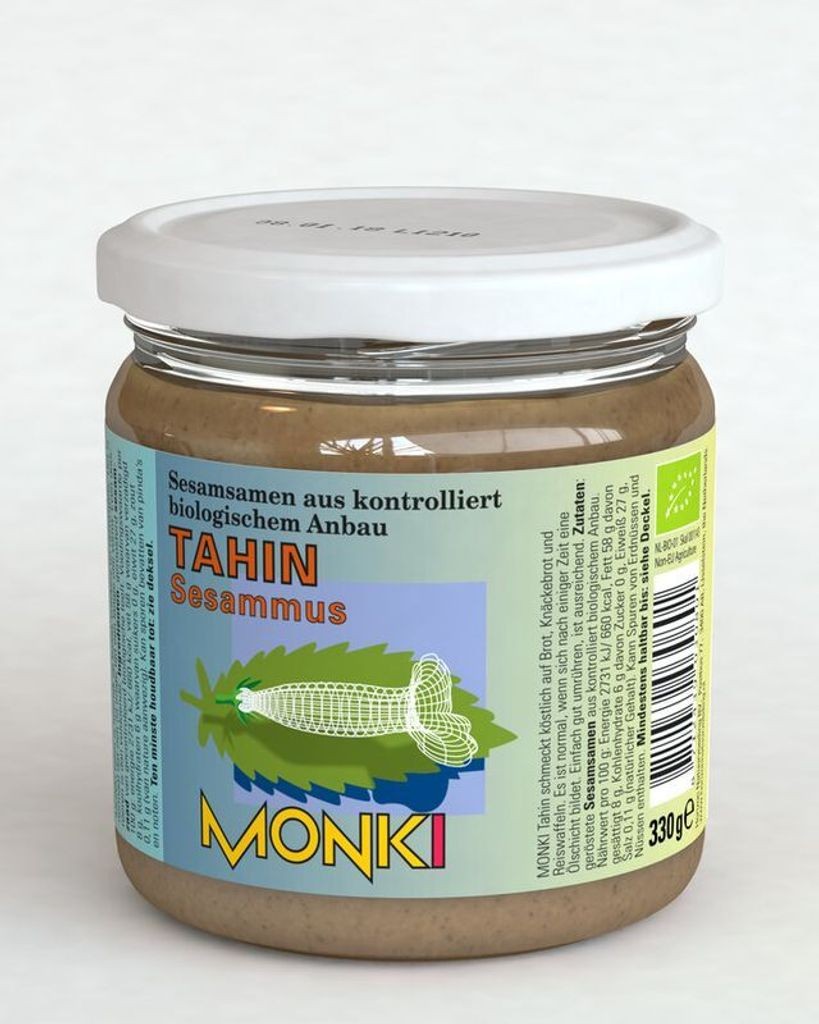 Monki Tahini Sesame Butter -- 330g