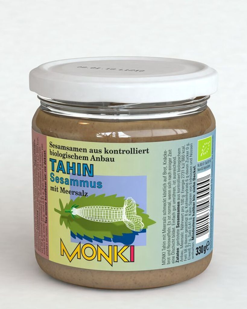 Monki Tahin Sesame Paste with Sea Salt - 330g