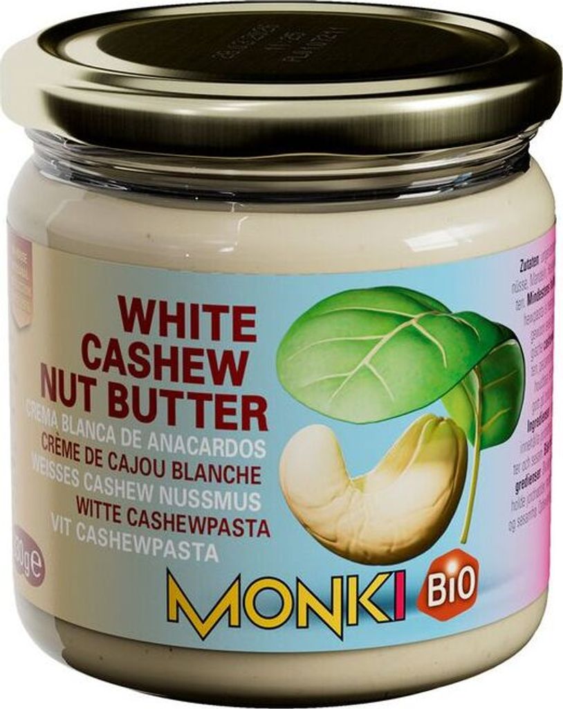Monki White Cashew Nut Butter -- 330g