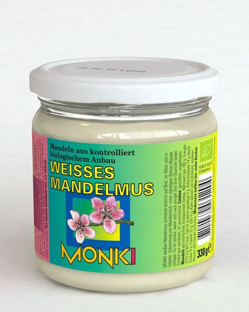 Monki White Almond Butter -- 330g