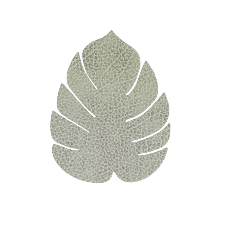 Lind DNA Monstera Leaf Hippo Coaster