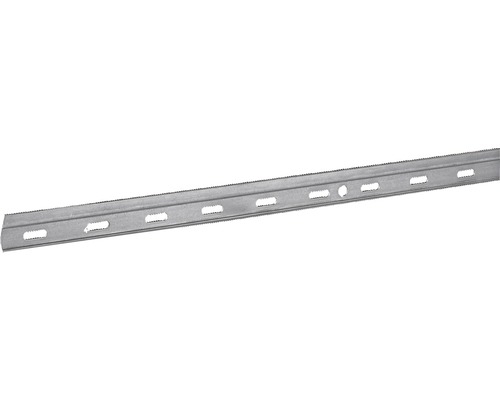 Hettich Mounting strip for wall cabinets 2000 x 29 x 6.5 mm, galvanized steel, 1 piece