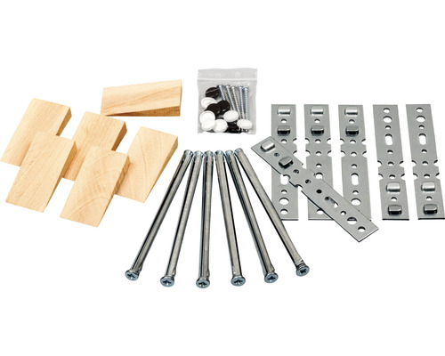 ARON Mounting set for plastic windows/front doors