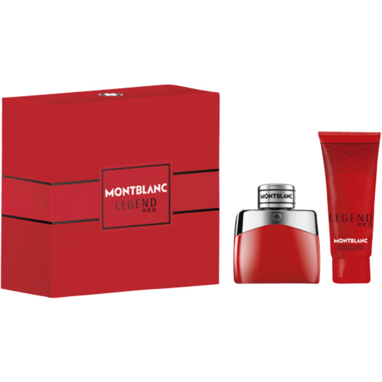 Montblanc, Legend Red Set = E.d.P. Nat. Spray 50 ml + Shower Gel 100 ml