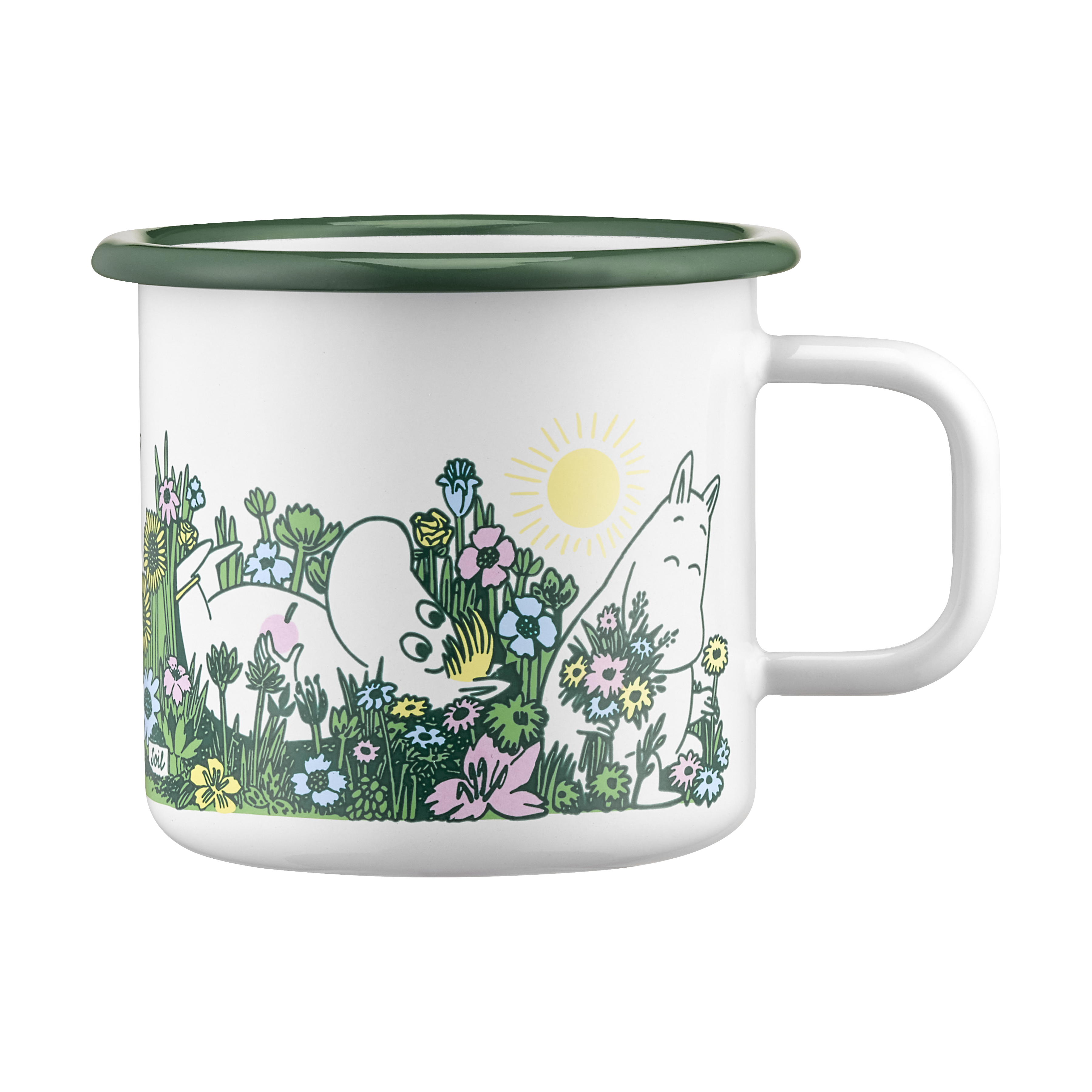Moomin Enamel Mug 37 cl