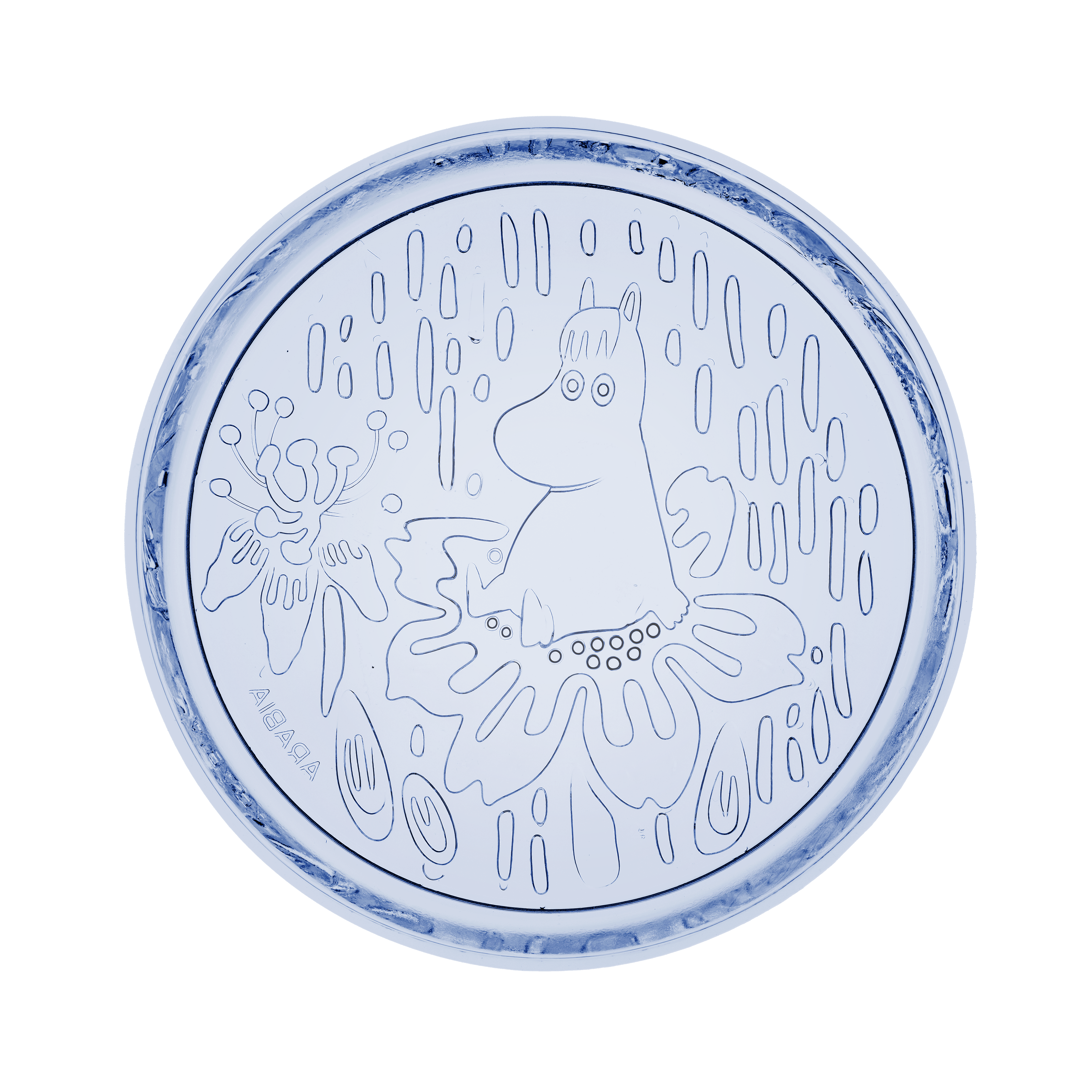 Moomin Arabia Moomin plate Ø15.5 cm, Blue