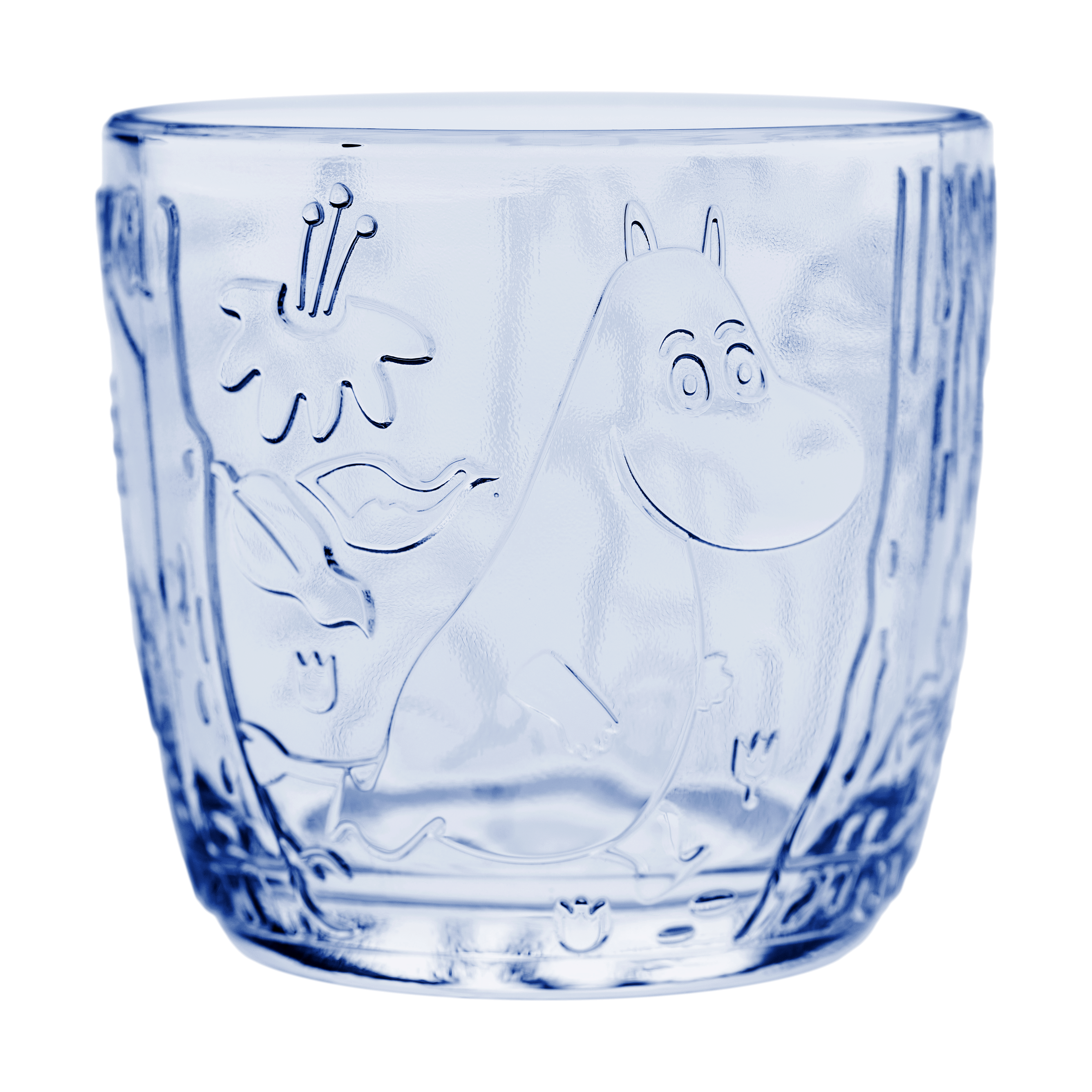 Moomin Arabia Moomin water glass 28 cl, pack of 2, Blue