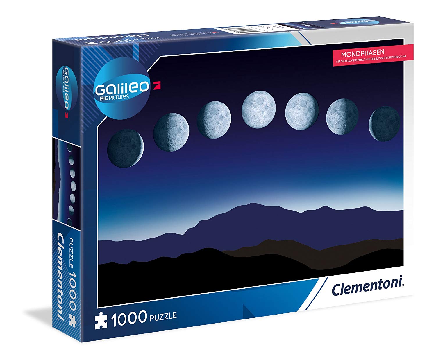 Moon Phase Jigsaw Puzzle Clementoni T Galileo