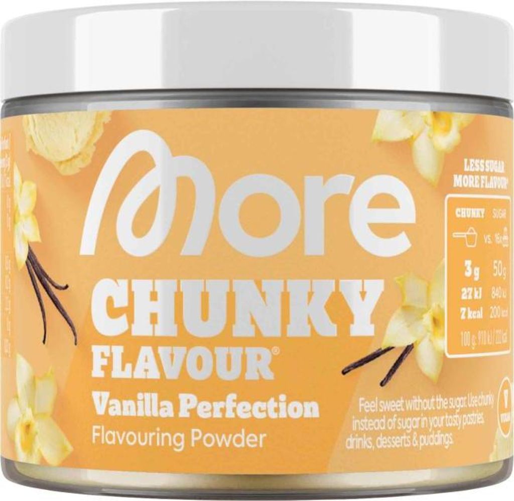 More & More MORE Chunky Flavor Vanilla Perfection (vegan) (90 g)