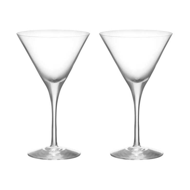 Orrefors More Martini glasses 19 cl pack of 2