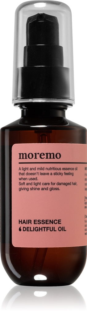moremo Hair Essence Delightful Oil light oil for dry hair ends