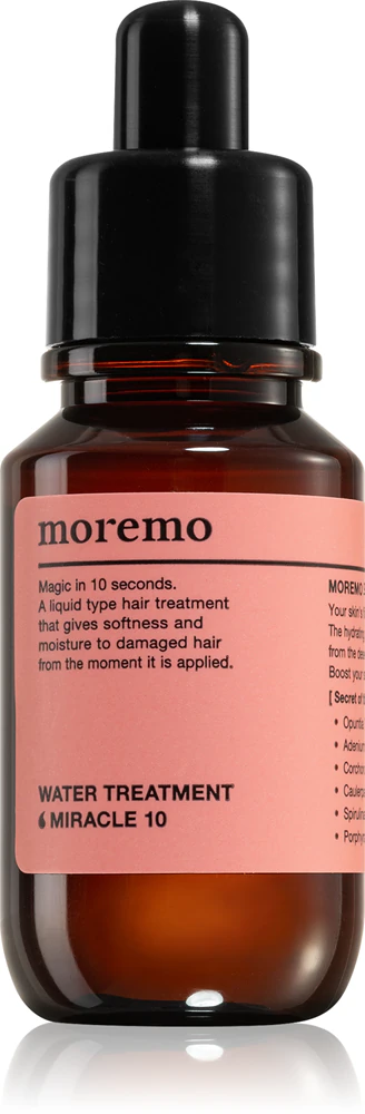 moremo Water Treatment Miracle 10 intensive regenerating serum for damaged and brittle hair