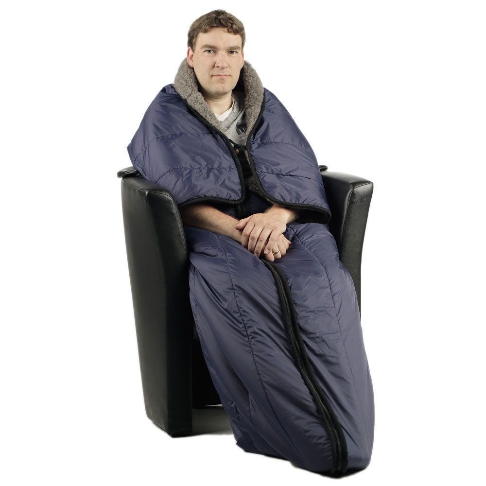 Moritz multifunctional blanket wool fur 1 St