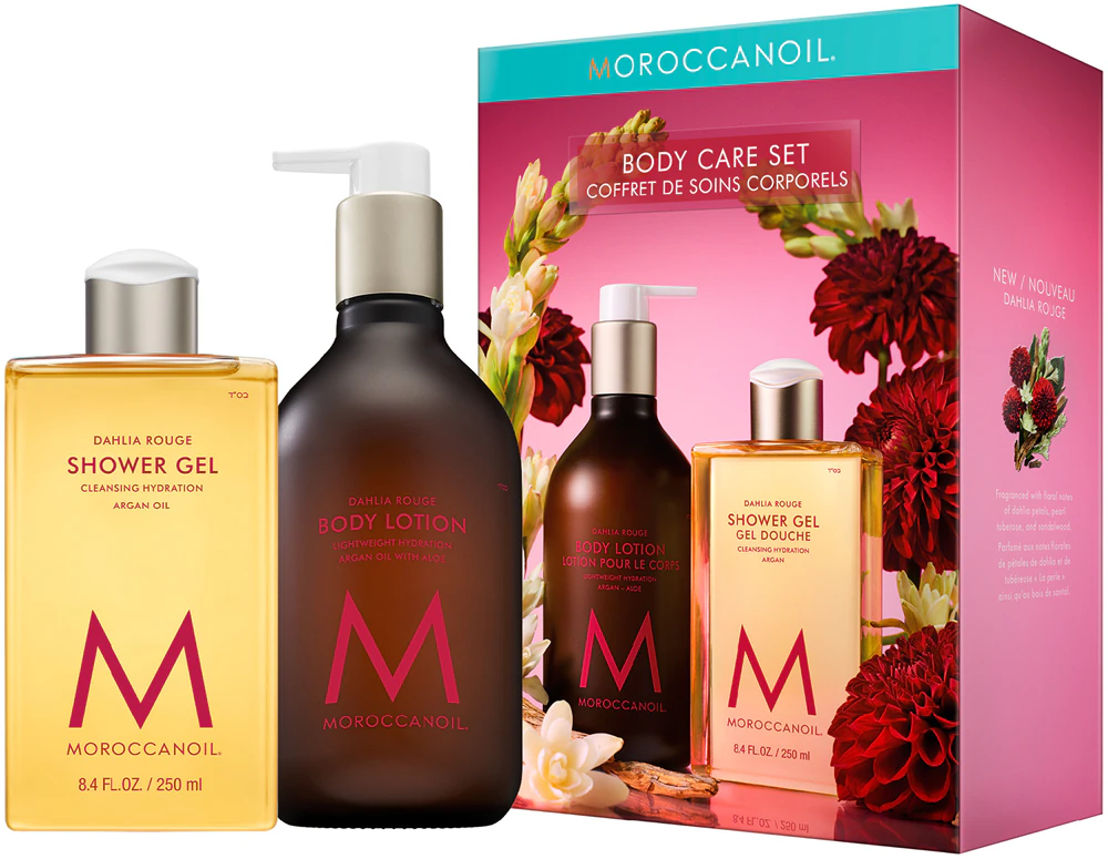 Moroccanoil Body Dahlia Rouge Gift Set (for the body)