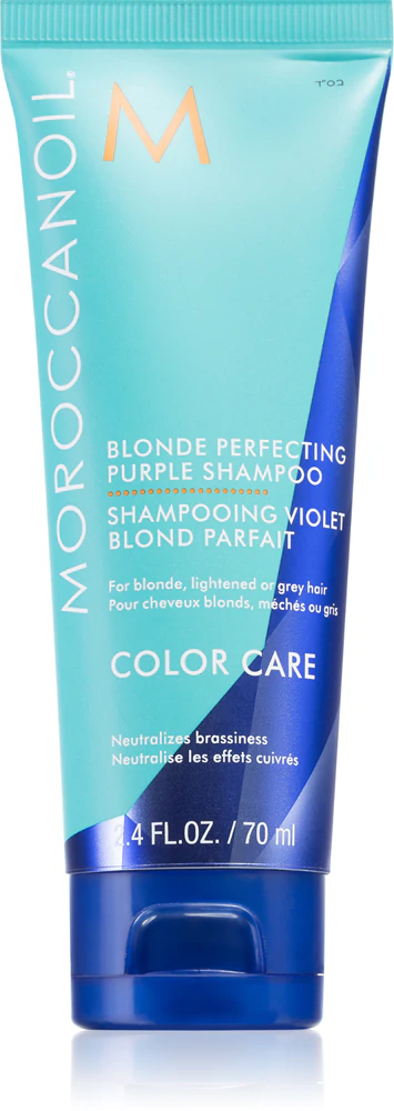 Moroccanoil Color Care Silver Shampoo and Tinting Shampoo for Blonde Hair 170ml