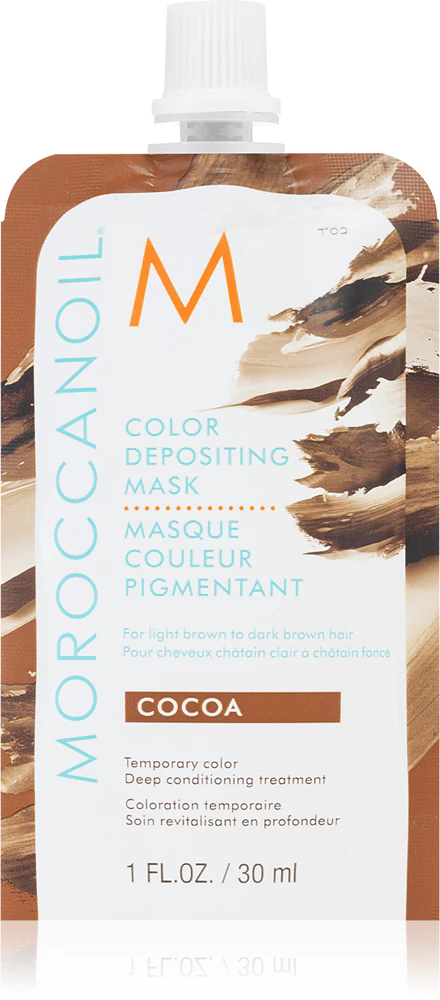 Moroccanoil Color Depositing Gentle nourishing mask without permanent color pigments