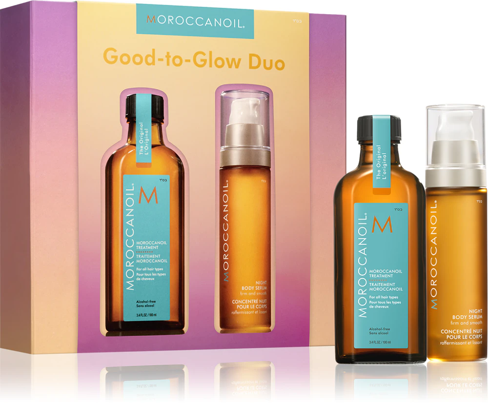 Moroccanoil Good-to-Glow Duo Set for hair and body