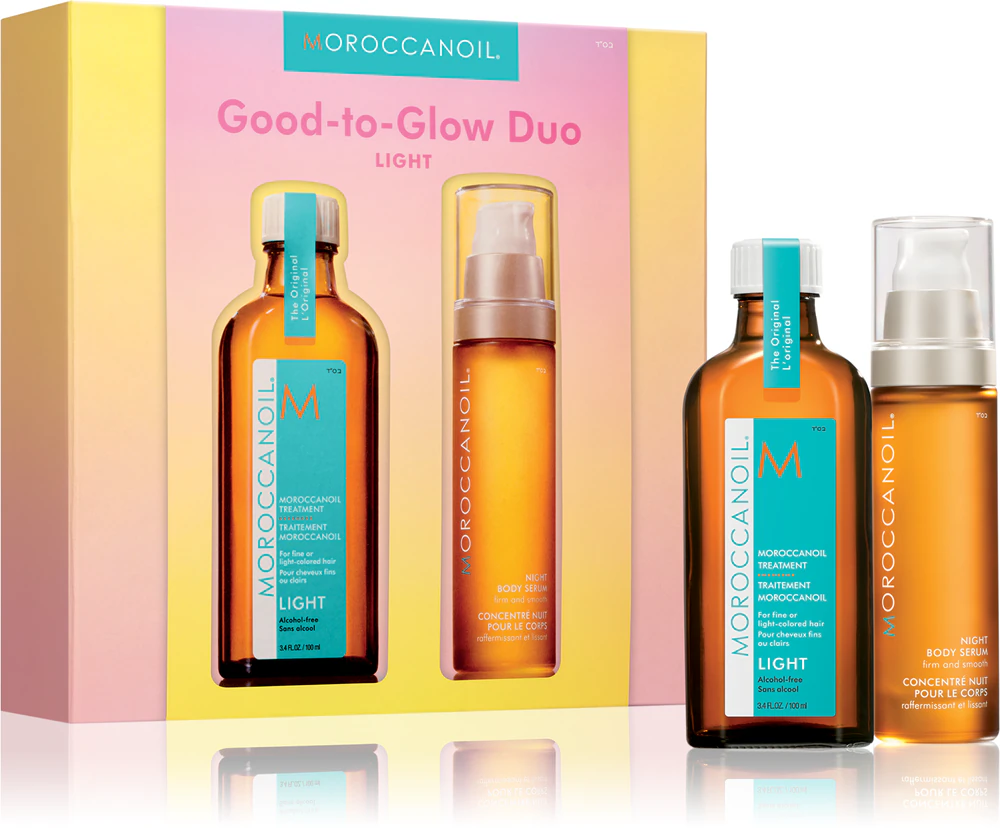 Moroccanoil Good-to-Glow Duo Set for hair and body