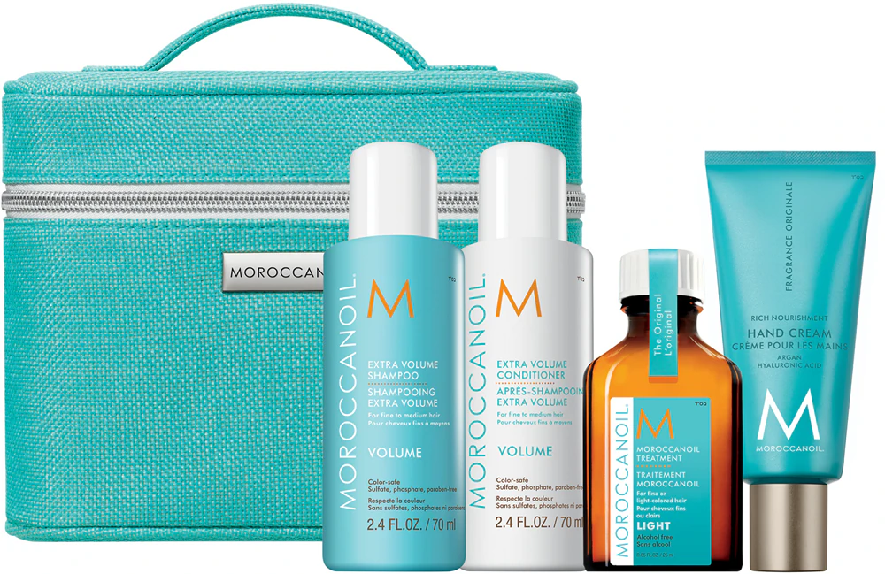 Moroccanoil Volume travel set (for hair without volume) for women