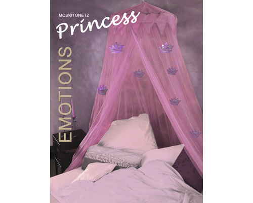Home Protect Mosquito net Princess pink Ø 60 cm