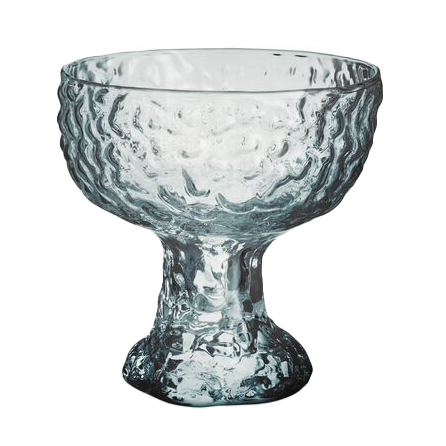 Kosta Boda Moss coupe champagne glass circular 35 cl