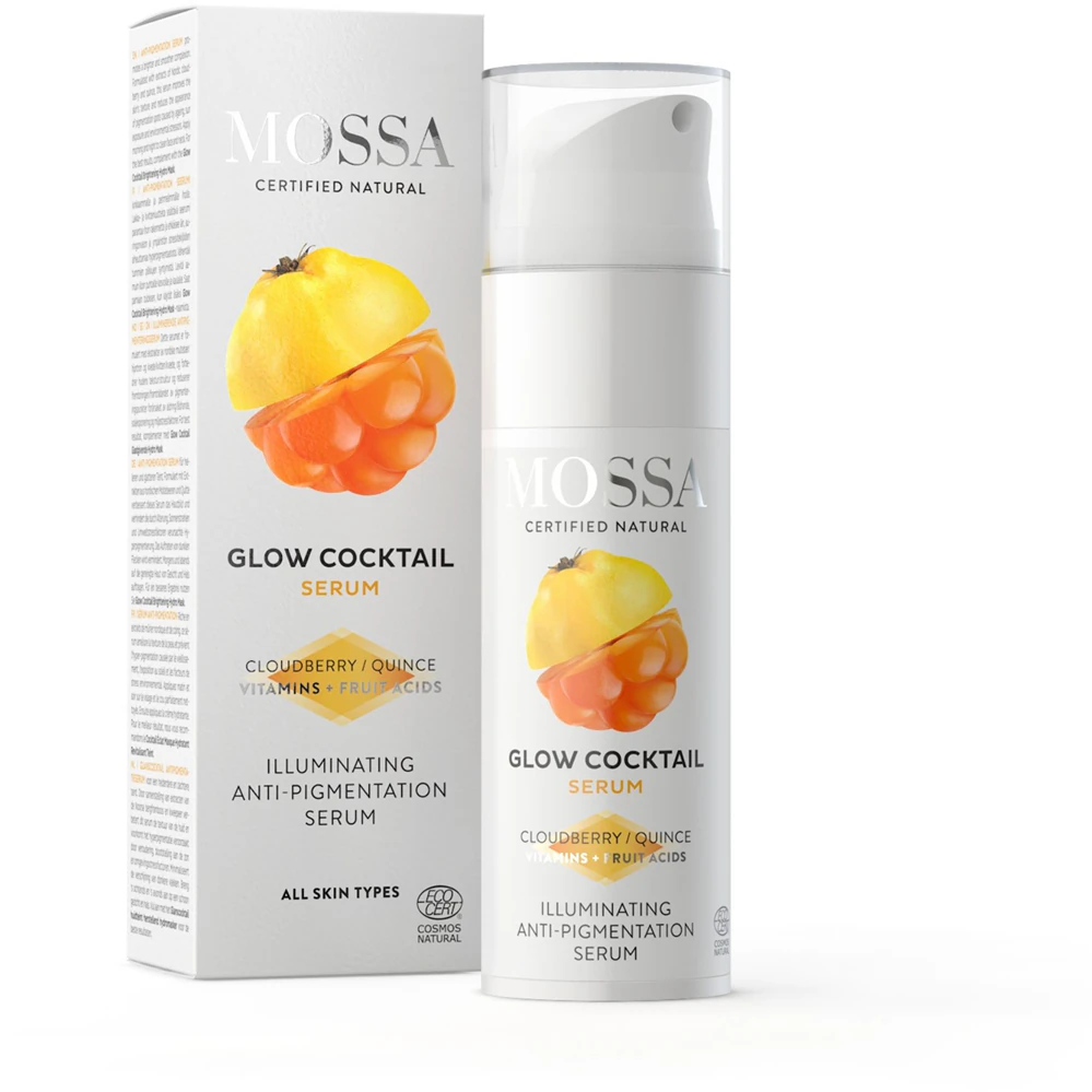 Mossa Glow Coctail brightening corrective serum against pigment spots