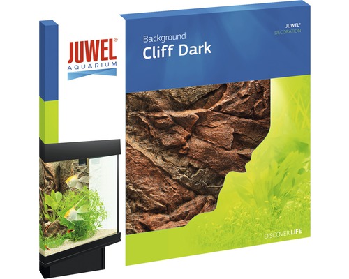 Juwel Aquarium Motif back wall JUWEL Cliff Dark 60x55 cm