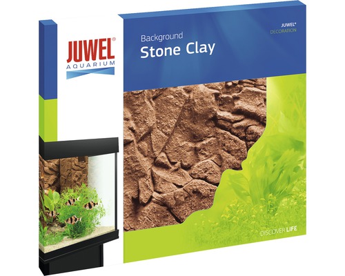 Juwel Aquarium Motif back wall JUWEL Stone Clay 60x55 cm