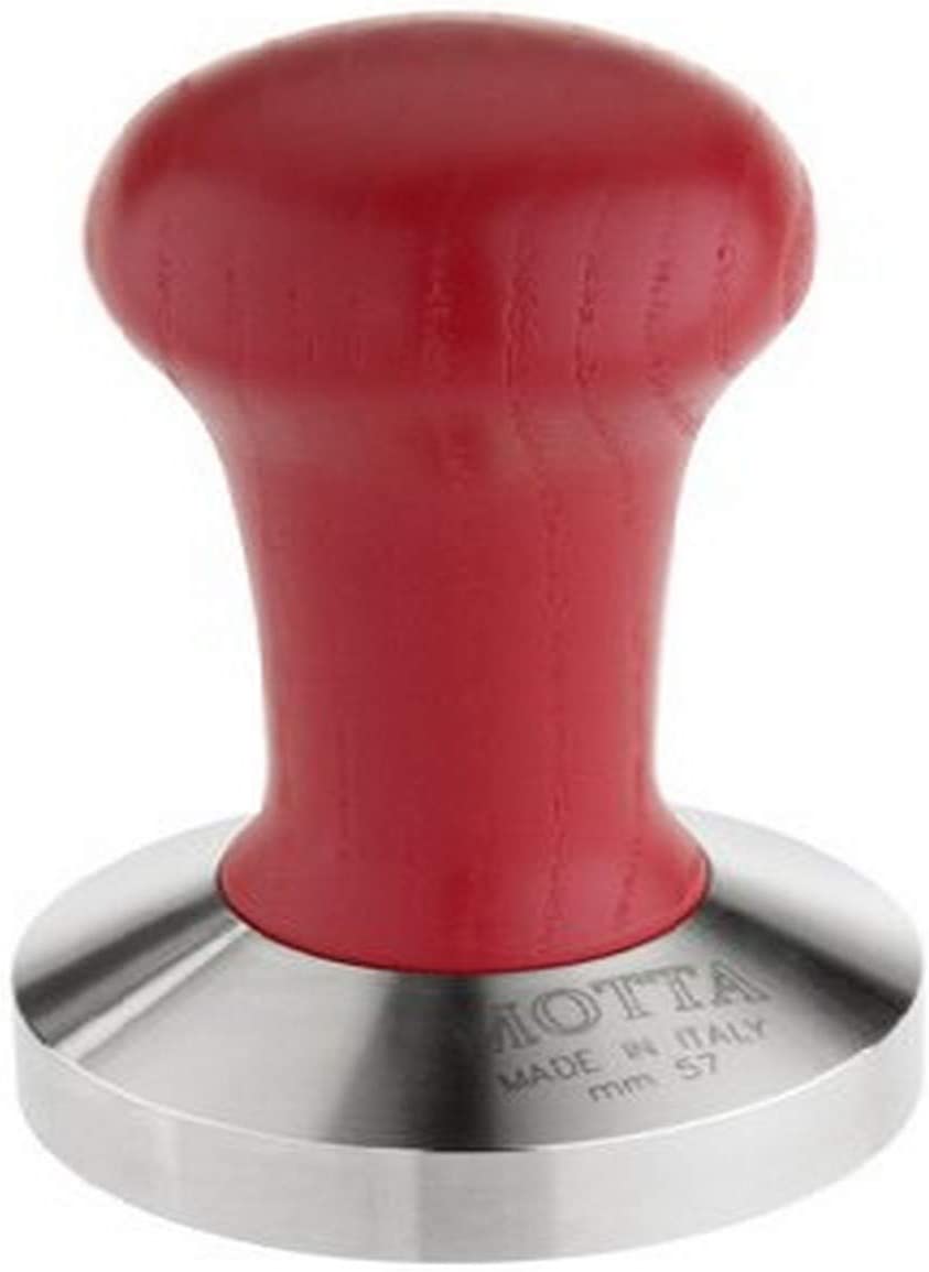 Motta 8170/M Tamper Base Stainless Steel 2.24 Inches Handle Wood