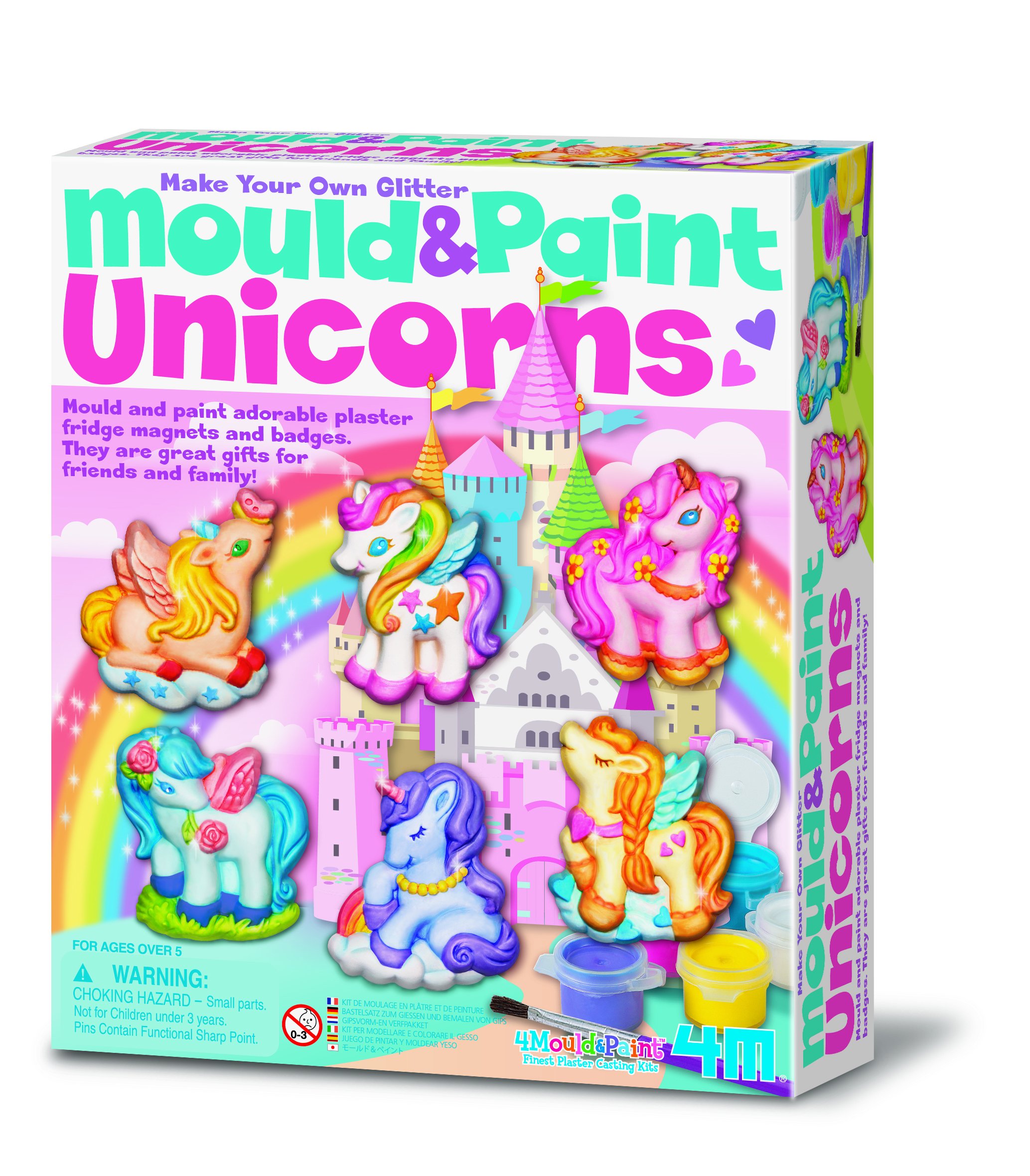 4M Mould And Paint Unicorn Toy