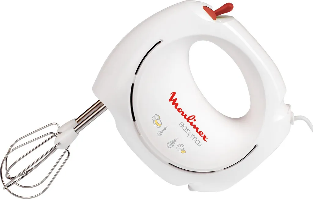 Moulinex ABM 11A EASY Compact hand mixer, plastic housing, 200 watts, 3 speeds