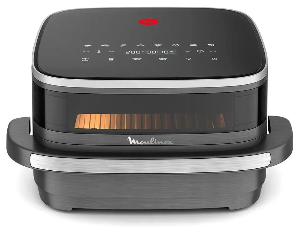 Moulinex AL402H Hot Air Fryer, 1 kg, 2200 W, with LCD timer and 10 programs