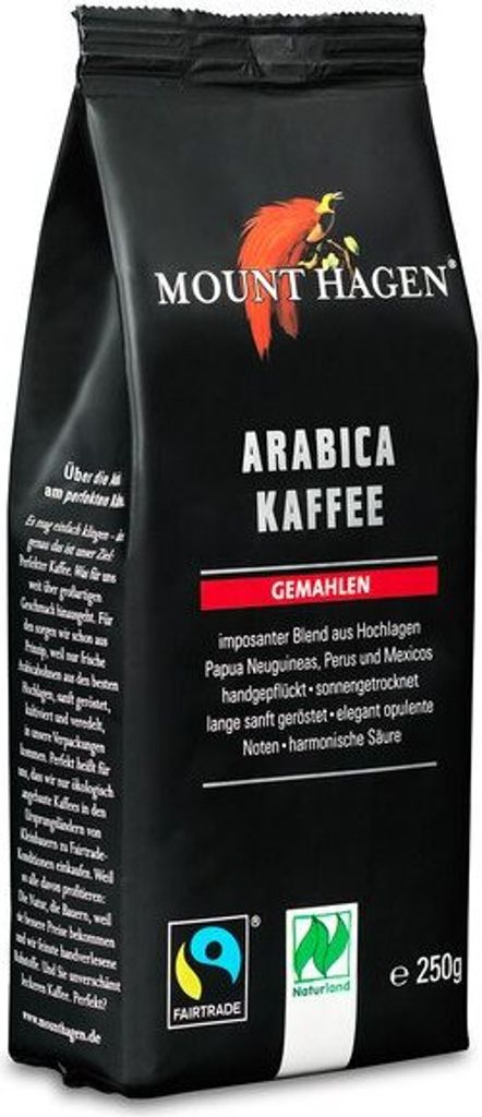 Mount Hagen Arabica ground -- 250g