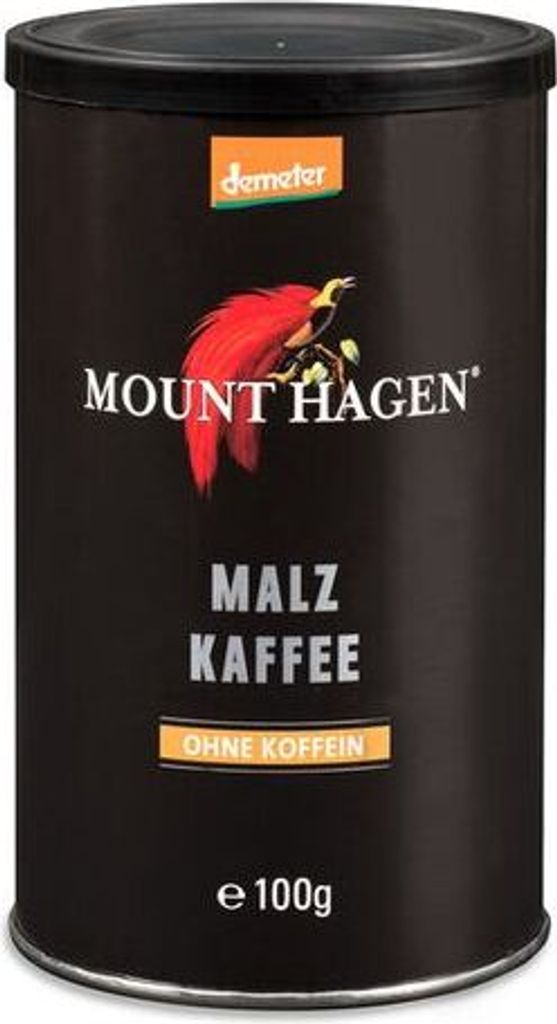 Mount Hagen Demeter malt coffee -- 100g