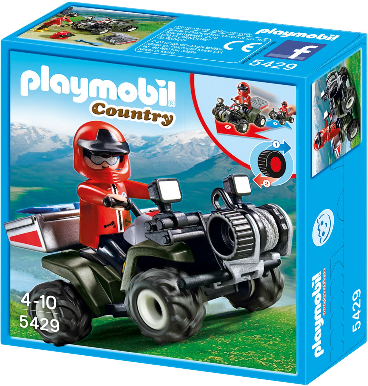Playmobil Mountain Rescue Quad